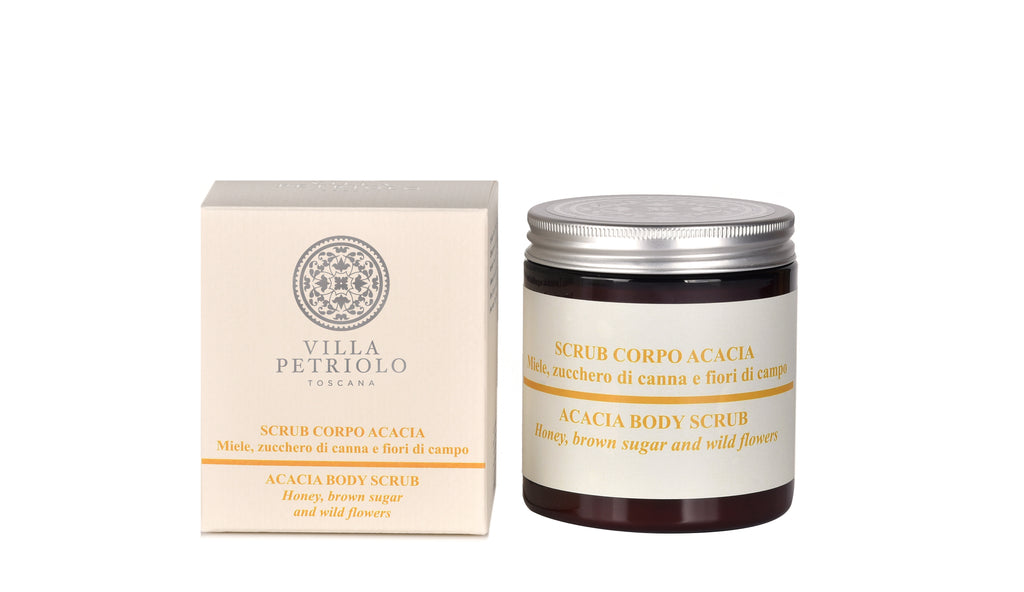 Villa Petriolo Acacia Body Scrub – Luxe verzorging uit Toscane